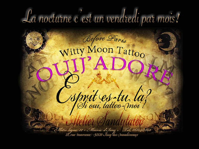 Soirées Witty Moon Tattoo 2020